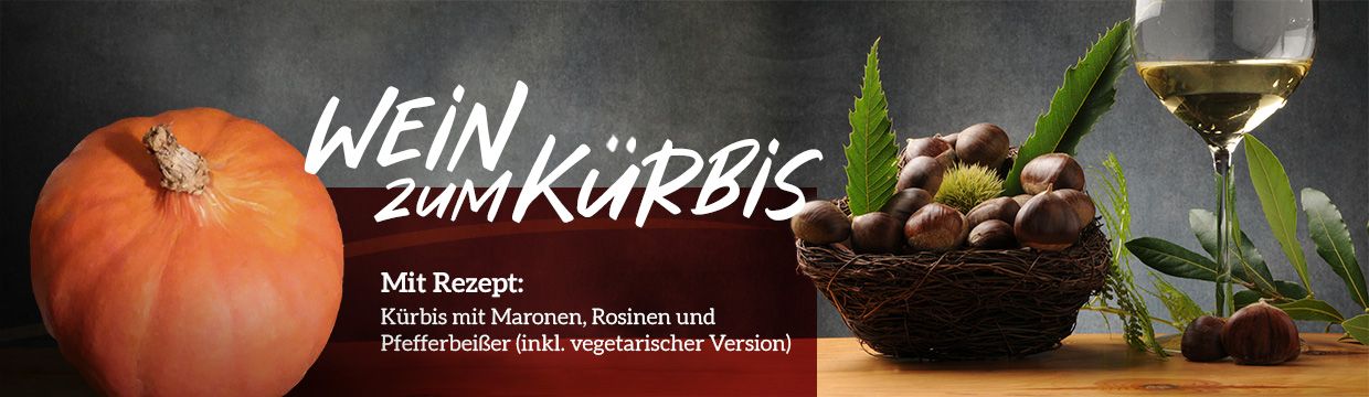 Wein zu Kürbis – eine runde Sache 