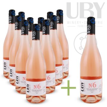 Vorteilspaket 11+1 UBY No.6 Rosé 
