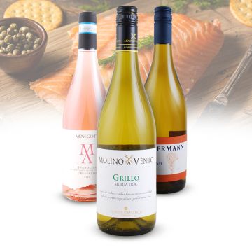 3er Weinpaket zum Fisch