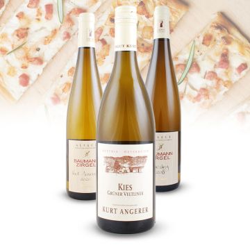 3er Weinpaket zum Flammkuchen