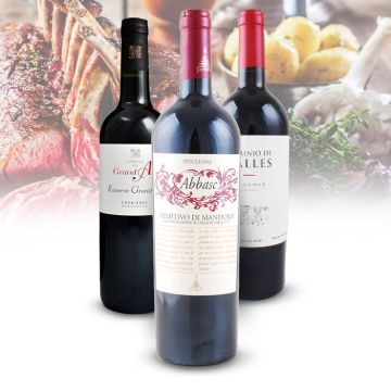 3er Rotwein zum Lamm