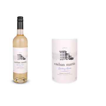 2024 Esteban Martin white ( Chardonnay / Macabeo)