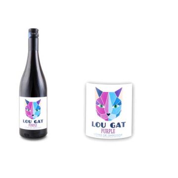 2020 Lou Gat Purple ( Cabernet, Merlot, Tannat)