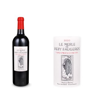 2020 Le Merle D Peby Saint Emilion AOC Grand Cru
