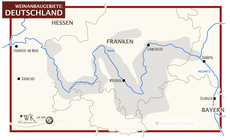 Weinanbaugebiet Franken