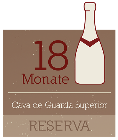 Qualitätsstufe Cava Reserva