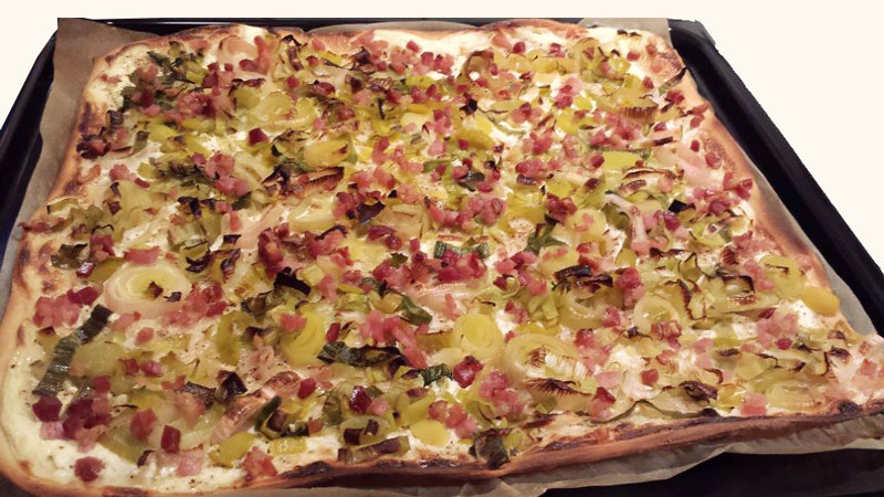 Flammkuchen Blech