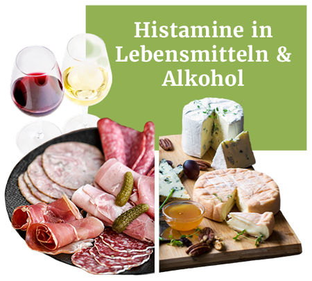 Beispiel für Histamine in Lebensmitteln