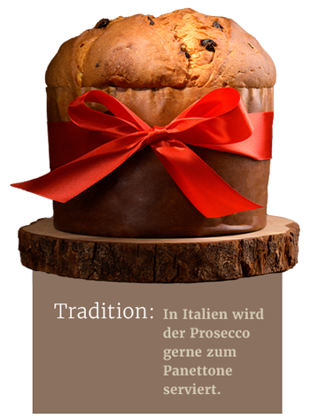 Panettone zum Prosecco