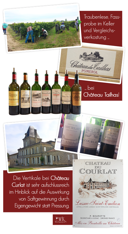 Bilder von Château Tailhas und Château Curlat