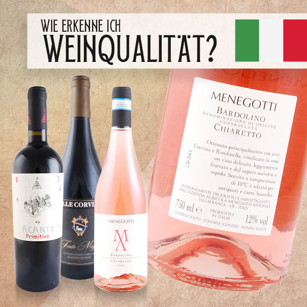 Weinqualität in Italien