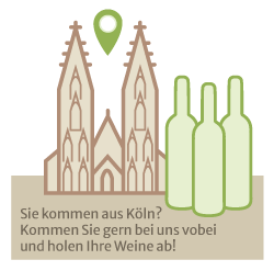 Weinabholung bei Wein-Konzept in Köln