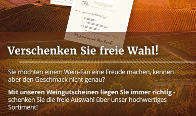Geschenkgutscheine Wein Herbst - Bild mobil unten