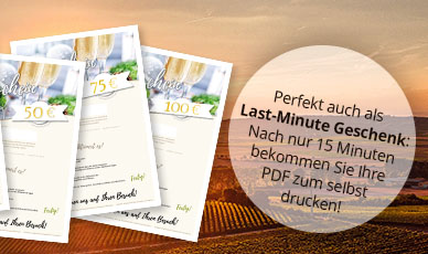 Geschenkgutscheine Wein Herbst  - Bild rechts