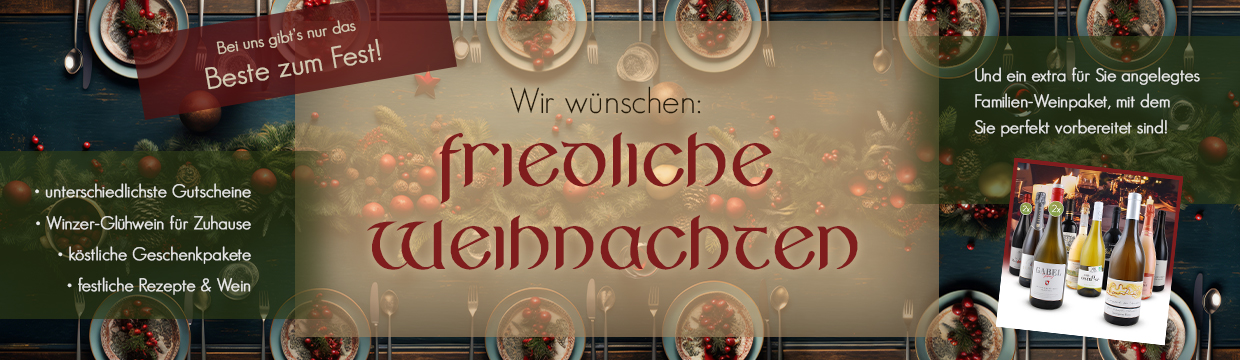 Wein Weihnachten