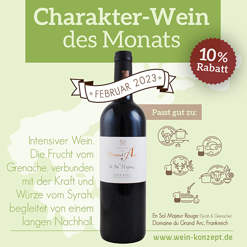 Charakter-Wein des Monats Februar