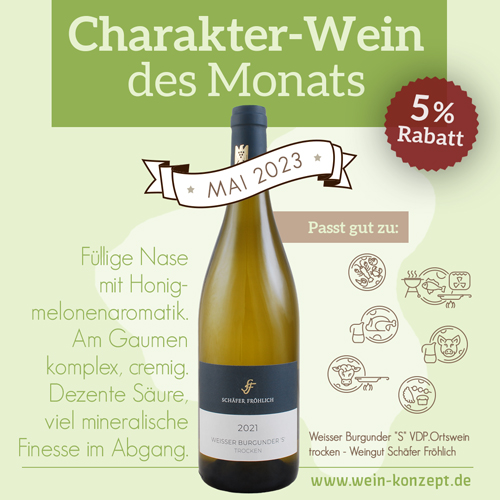 Charakter-Wein des Monats Mai