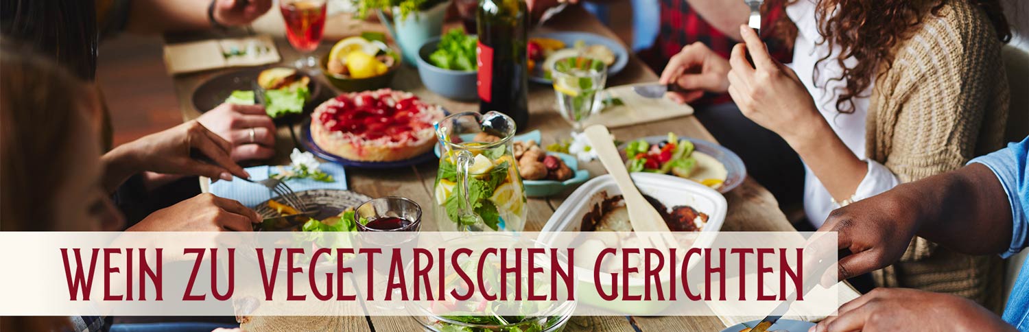 Wein zu vegetarischen Gerichten