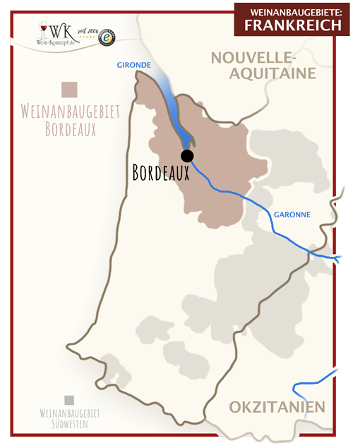 Weinanbaugebiet Bordeaux