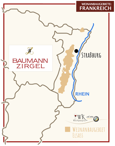 Weinanbaugebiet Elsass
