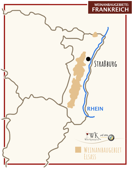 Weinanbaugebiet Elsass
